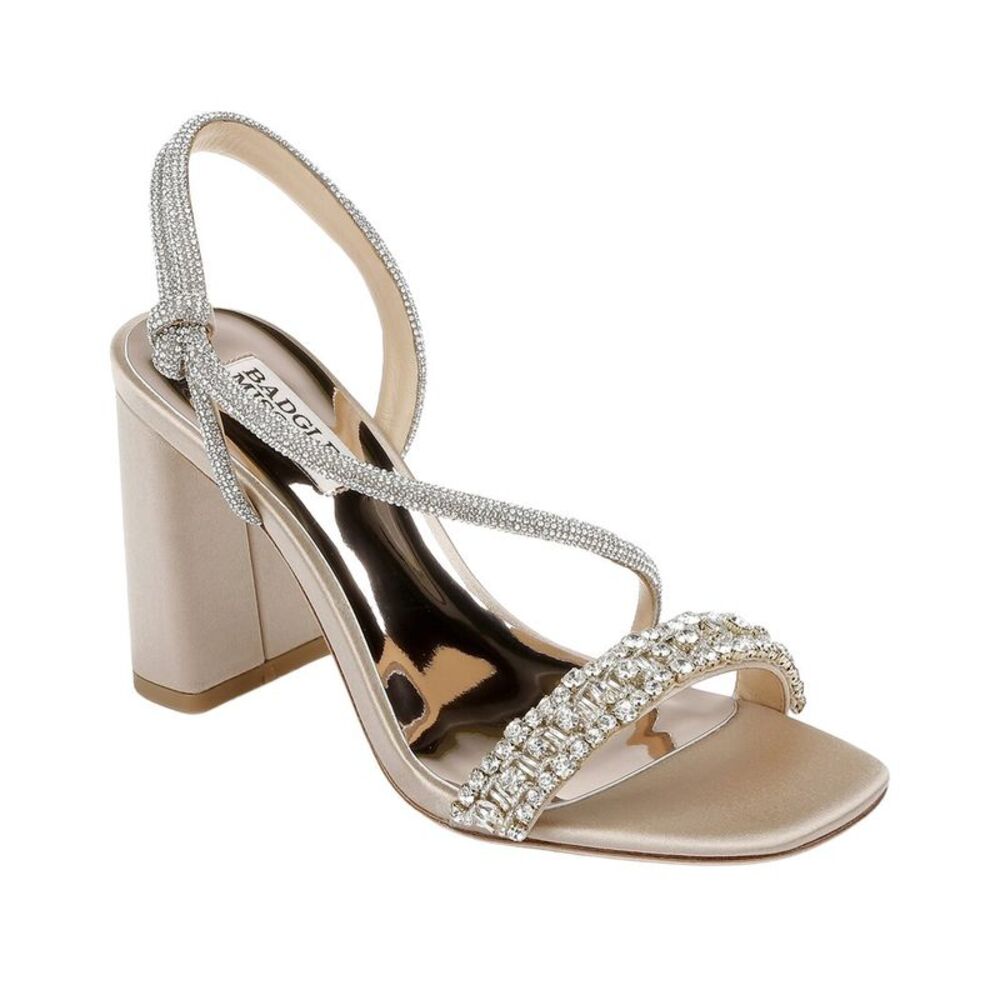 Badgley Mischka Naomi Sandal, Beige